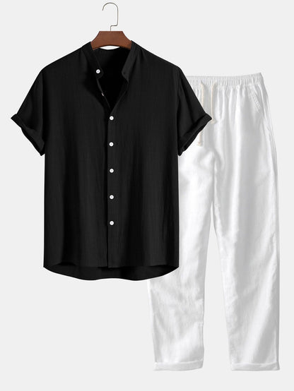 Patricio™ | Linen Shirt and Trousers Set