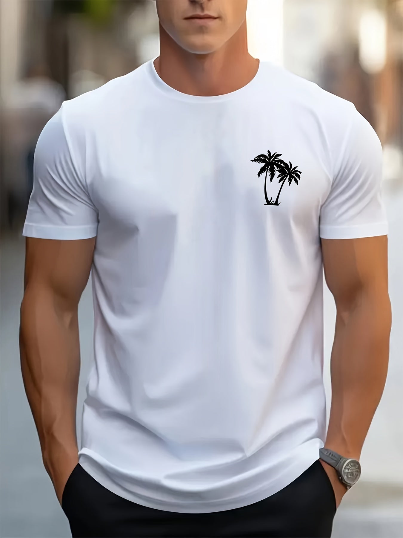 Liam™ | Palm Breeze T-shirt