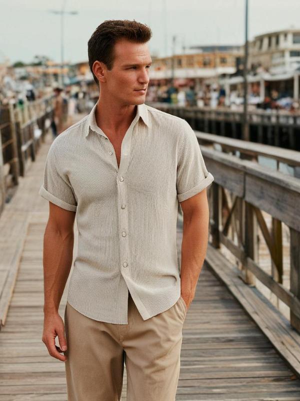 Elias™ | Summer Casual Short-Sleeve Shirt