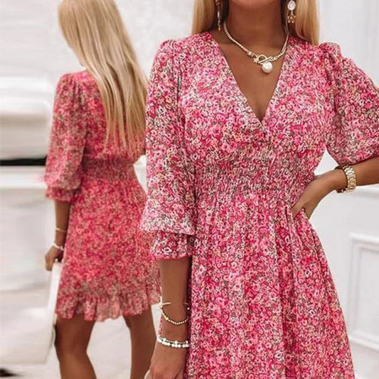 Addison™ | Elegant Floral Dress