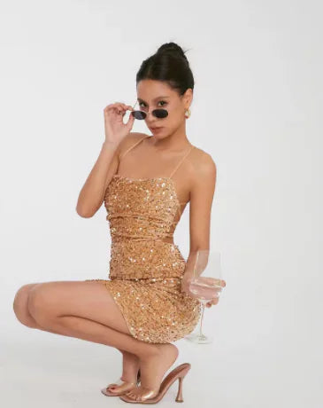 Lola - Sparkling Mini Dress