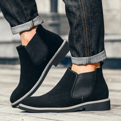 Pretyfy™ | Suede Chelsea Boots