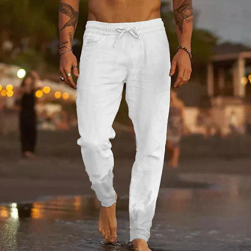 Luciano™ | Men’s Linen Trousers