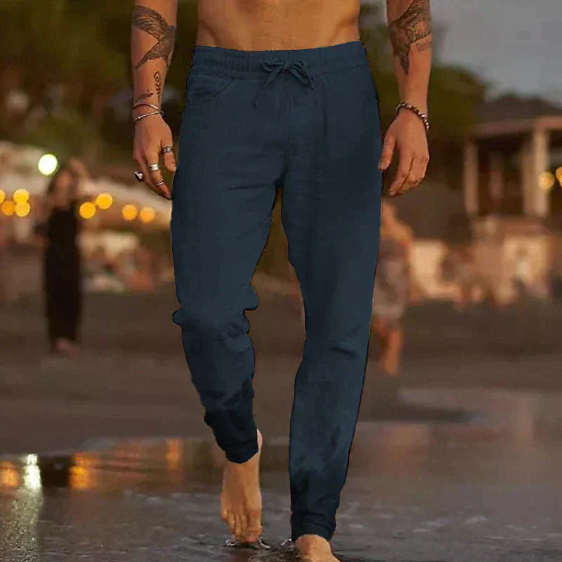 Luciano™ | Men’s Linen Trousers