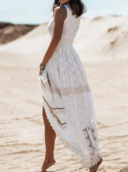 Marina™ | Elegant Boho Maxi Dress