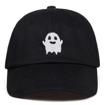 Cotton Spooky Kawaii Embroidery Cap