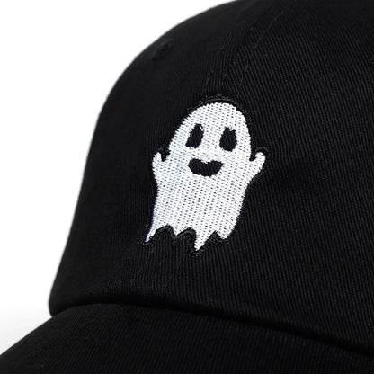 Cotton Spooky Kawaii Embroidery Cap